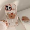 Магнитное крепление для iPhone16ProMax Милый полноэкранный вишневый медведь 13 Apple 14 Чехол для мобильного телефона Противоударный 11