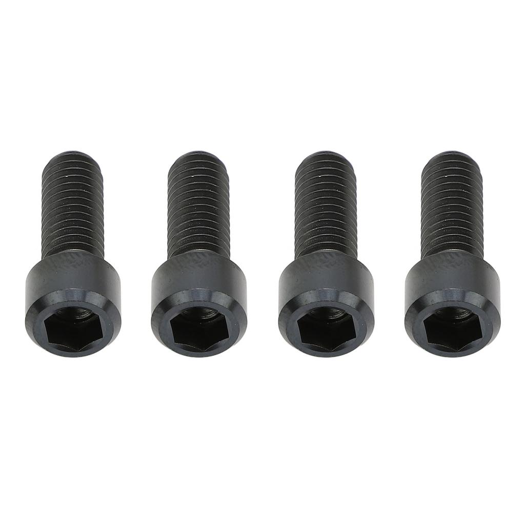 4 Pcs Disk Brake Caliper Screw M6x16mm Ti Alloy Sturdy Lightweight Low Temperature Drift Suppression Bike Brake Screw