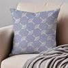 German Luxury Fashion Brand JJOOP Cushion Cover Pillowcase Antidustmite Invisible Zipper Short Plush Sofa Cushion