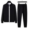 Men Spring Autumn Tracksuits Hoodies Pants 2PCS Suit Zipper Sportswear Set