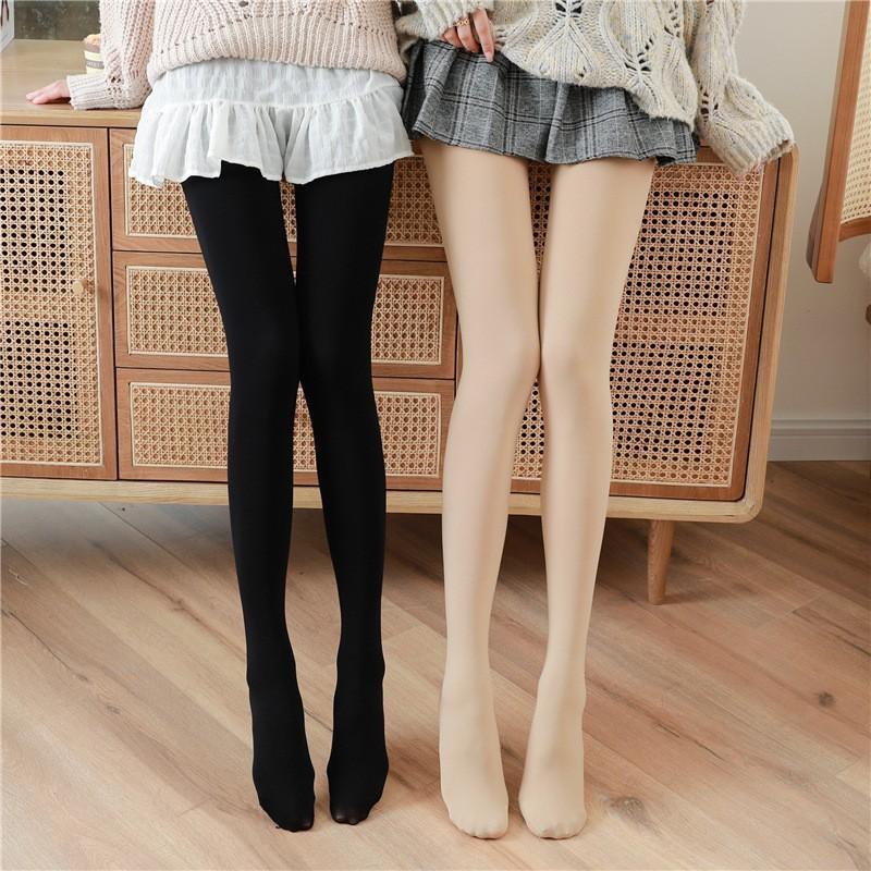 Взрослые японские молочно-белые чулки для девочек Loli Lolita Velvet Thin Bottom Pantyhose
