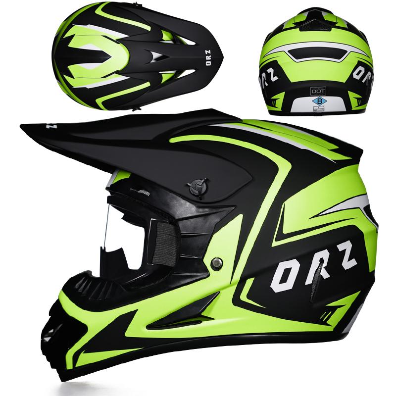 ABS Certified Professional Motocross Helmet Men's Motorcycle Casco Off-road Rally Capacete Dot 1.3kg Unisex