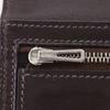 HERMES Beansufla Purse Brown/SilverHardware Box carf unisex Used