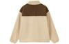 New Balance Velvet Jackets Women's Khaki Stand Collar Thickened And Fleece Lined AWJ33334-INC