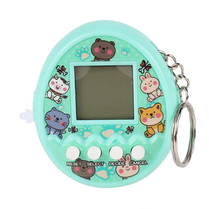 Electronic Pet Machine Mini Pocket Electronic Game Machine Pet Egg Virtual Pet Cultivation Keychain Pendant