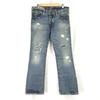 Abercrombie & Fitch Distressed Denim Jeans Blue Size W30 L30 Inseam 81cm(USED)