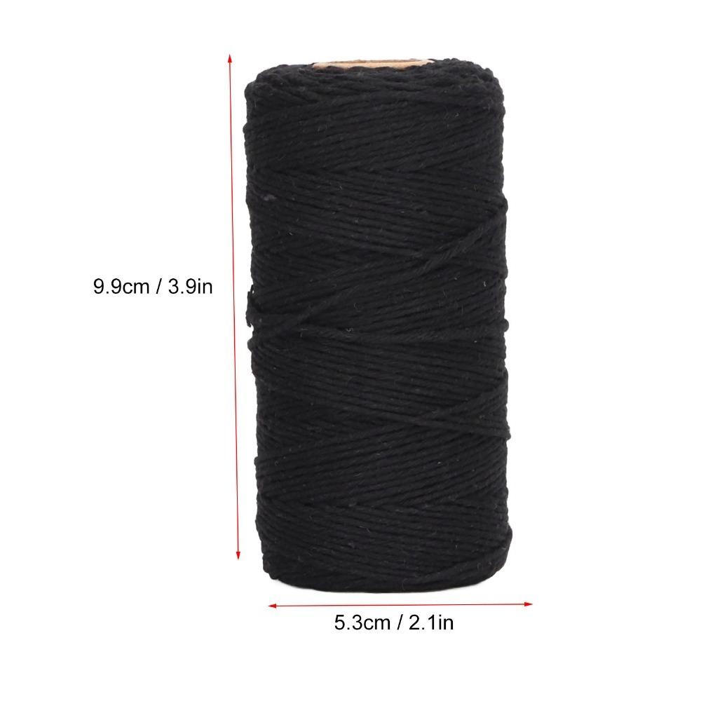 3Pcs 984 Feet Length Cotton Twine Soft Texture Jute String Packing String For Home Decoration
