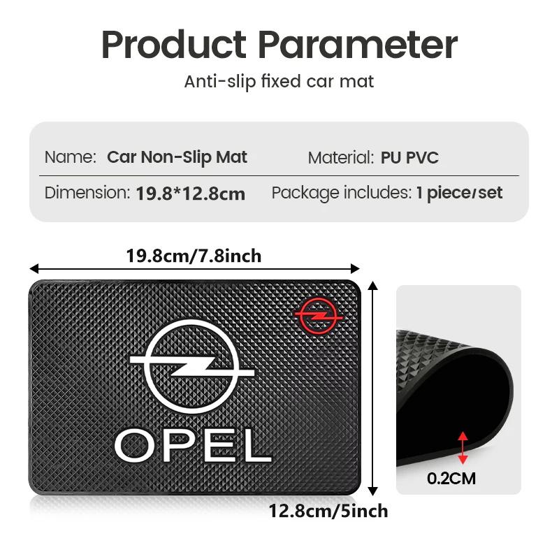 Car Dashboard Storage Pad Phone Holder Anti-slip Mat Accessories For Opel Meriva Mokka Grandland Vectra Zafira Vivaro Antara wln255