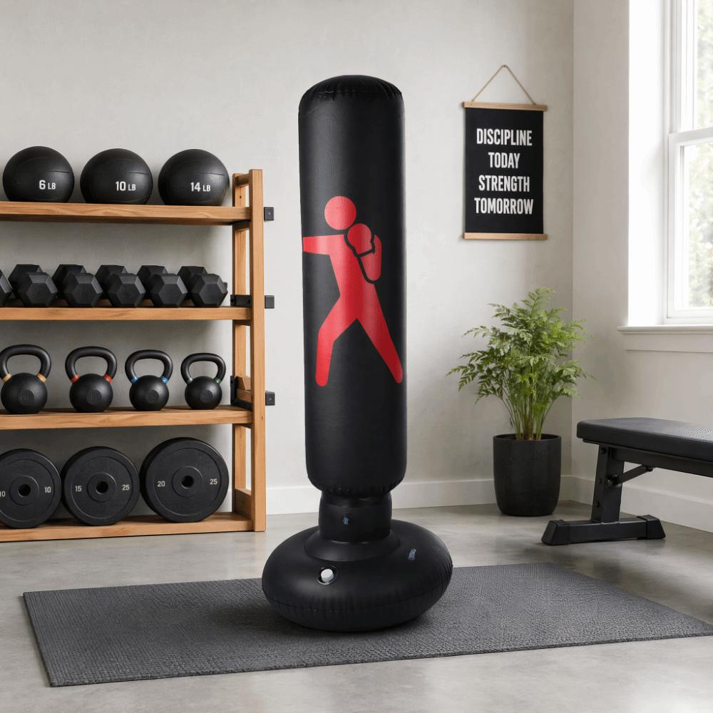 360° Rebound Freestanding Punching Bag Freestanding Punching Toy Family Exercise