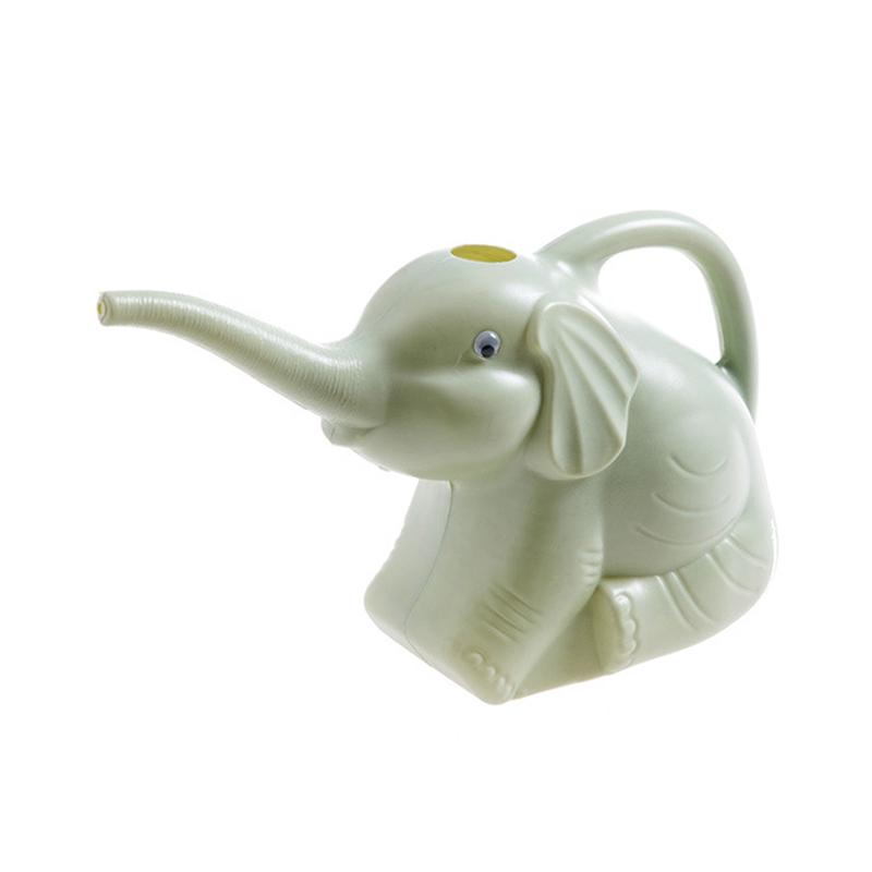 Милая пластиковая лейка в форме слона для полива растений, уличного полива, садовых инструментов и оборудования, садовых принадлежностей, домашних аксессуаров