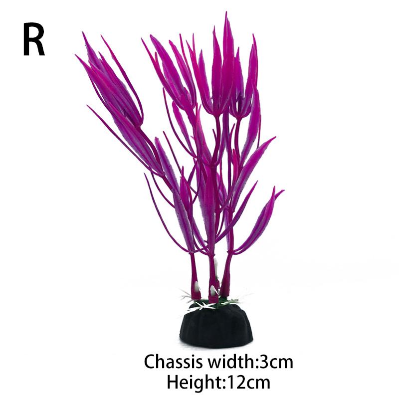 1PC Fashion Fish Tank Artificial Flower House Decoration Decorations Water Plants Romantic Gift 1pc