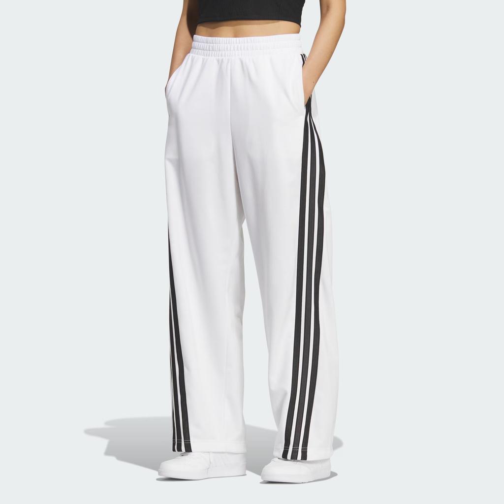 Adidas Танцевальные брюки Ss25 Story Interlock Banana Свободные Удобные Полосатые Повседневные Женские Брюки KF4927