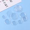 10Pcs 9Sizes 18-40Mm Clear Plastic Protector Capsules Containers Case For Token Coin Collection Transparent Holder Boxes