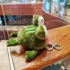 Pendant Soft Toy Stuffed Animals Plush Keychain Plush Keyring Stuffed Toys Big Mouth Frog Doll
