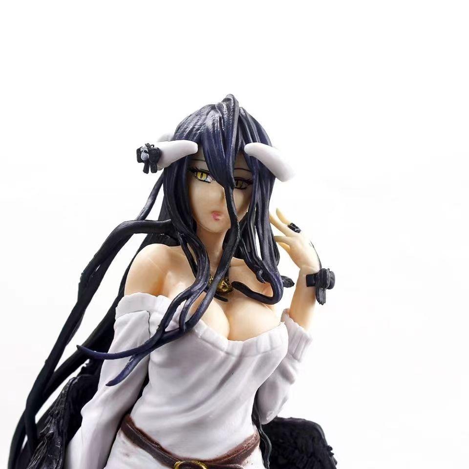 21 см аниме-фигурка Overlord Albedo So-Bin Overlord III Albedo, фигурка Albedo, фигурка Ainz Ooal, фигурка, игрушки