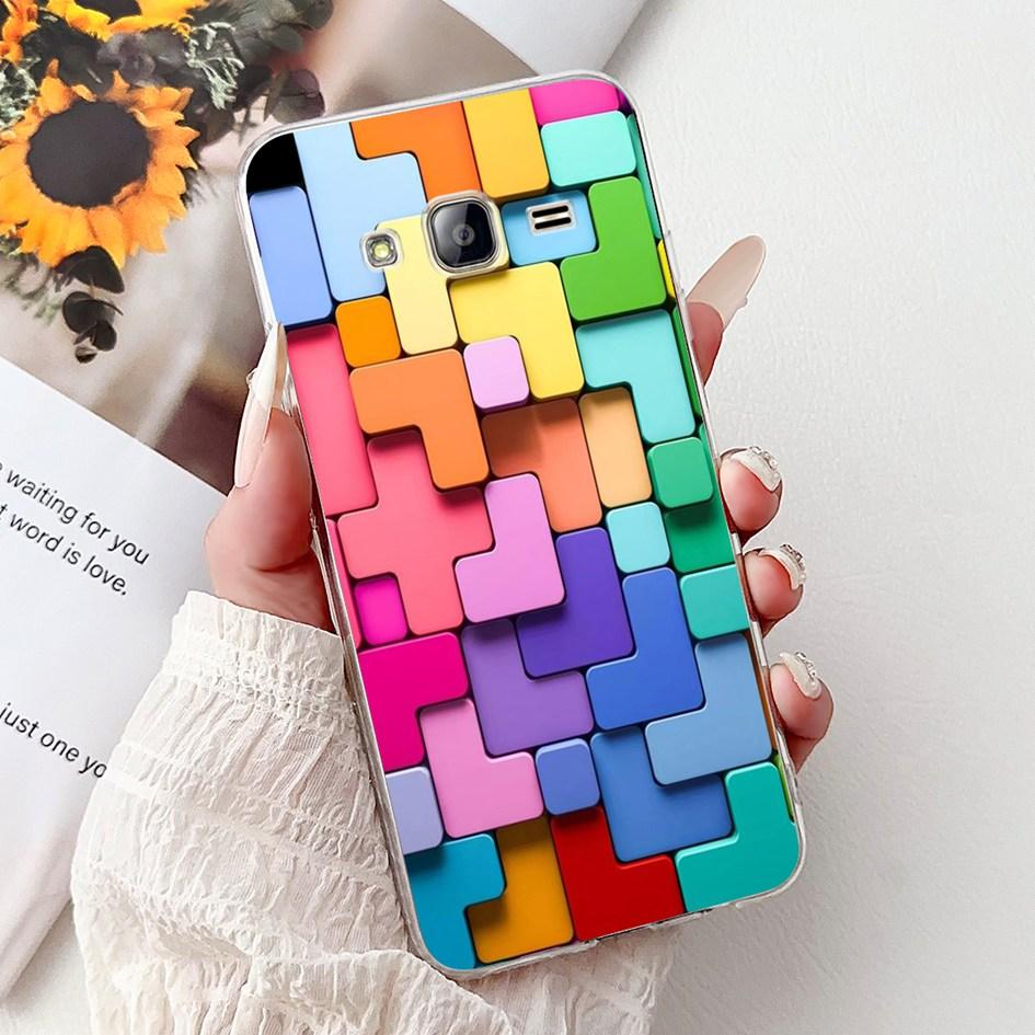 For Samsung Galaxy J5 Case J500F J500H J500G Cover Luxury Dragon Lion Soft Silicone Phone Cases For Samsung J3 J5 J7 2016 Bumper