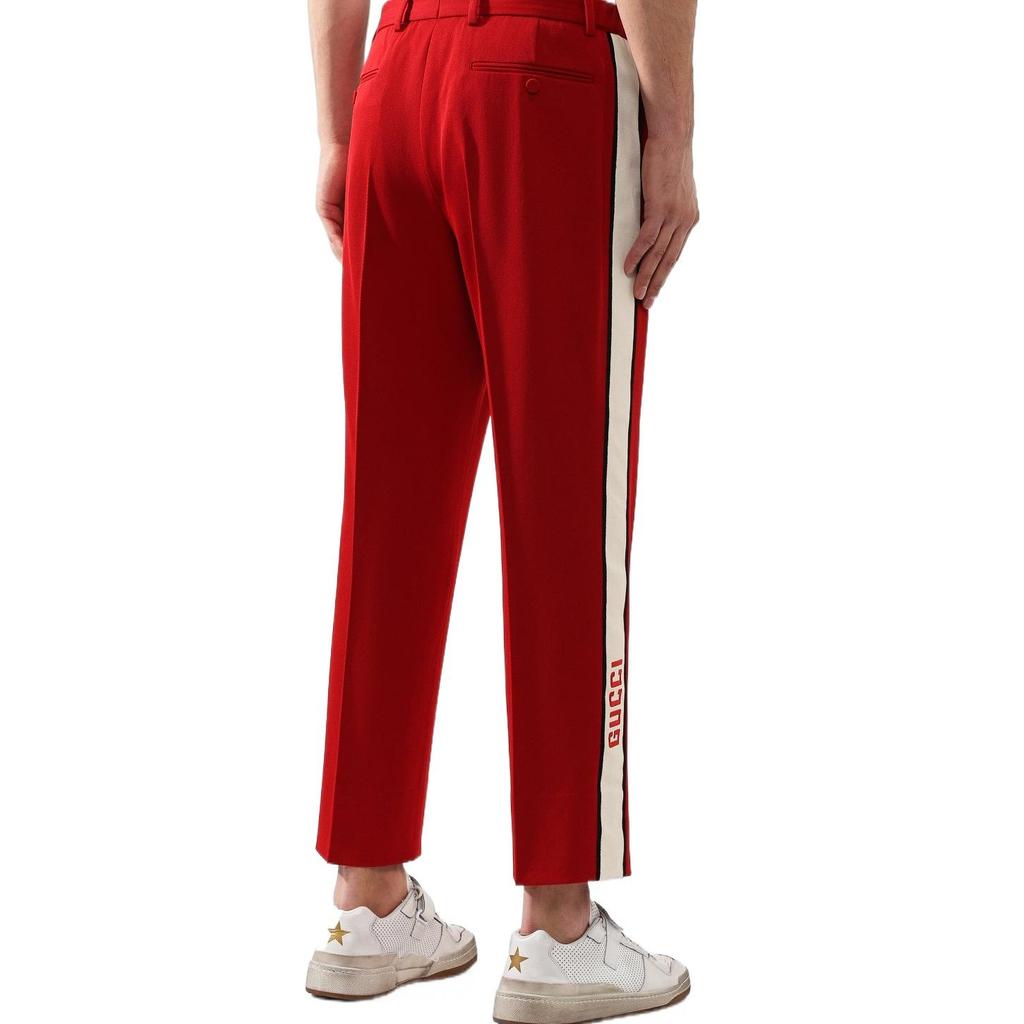 GUCCI Casual Pants Men's Red Moderate Straight Fit Pants 568670-Z570J-6102