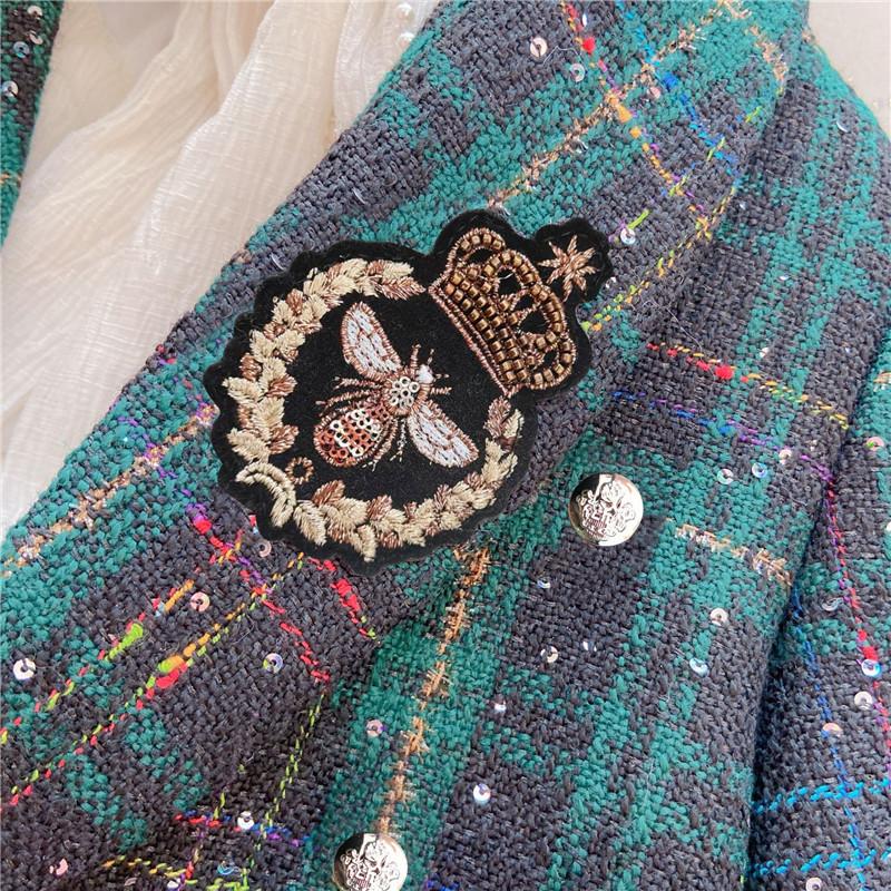 Girls Casual Suit Set Spring Collegiate Style Baby Girl Toddler Two Piece Sets Fall Kids Fashion Lapel Party Clothes