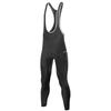 Santic Cycling Bib Long Cycling Padded Cycling Cold and Size L Men's Pants, Fleece-Lined, Wear, Tights, Windproof, Black,