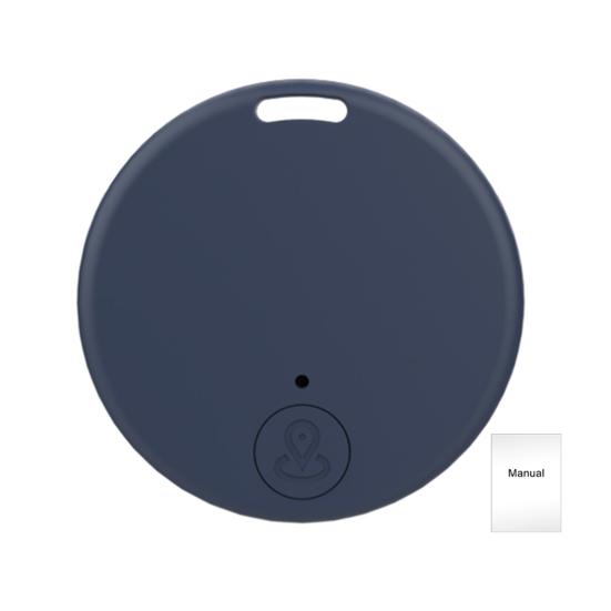 Круглый GPS-трекер с поддержкой Bluetooth, портативный, для ключей, кошелька, багажа, питомцев, искатель предметов, локатор, водонепроницаемый, двусторонняя сигнализация, устройство слежения против потери