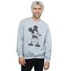 Disney Mens Mickey Mouse Angry Sweatshirt