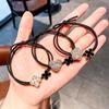 Super Sparkling Heart Four-Leaf Clover Hairpin - Simple Style Hair Elastic Headband for Women