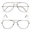 Flexible Portable Oversized Ultra Light Resin Metal Myopia Glasses Eyeglasses Vision Care Glasses