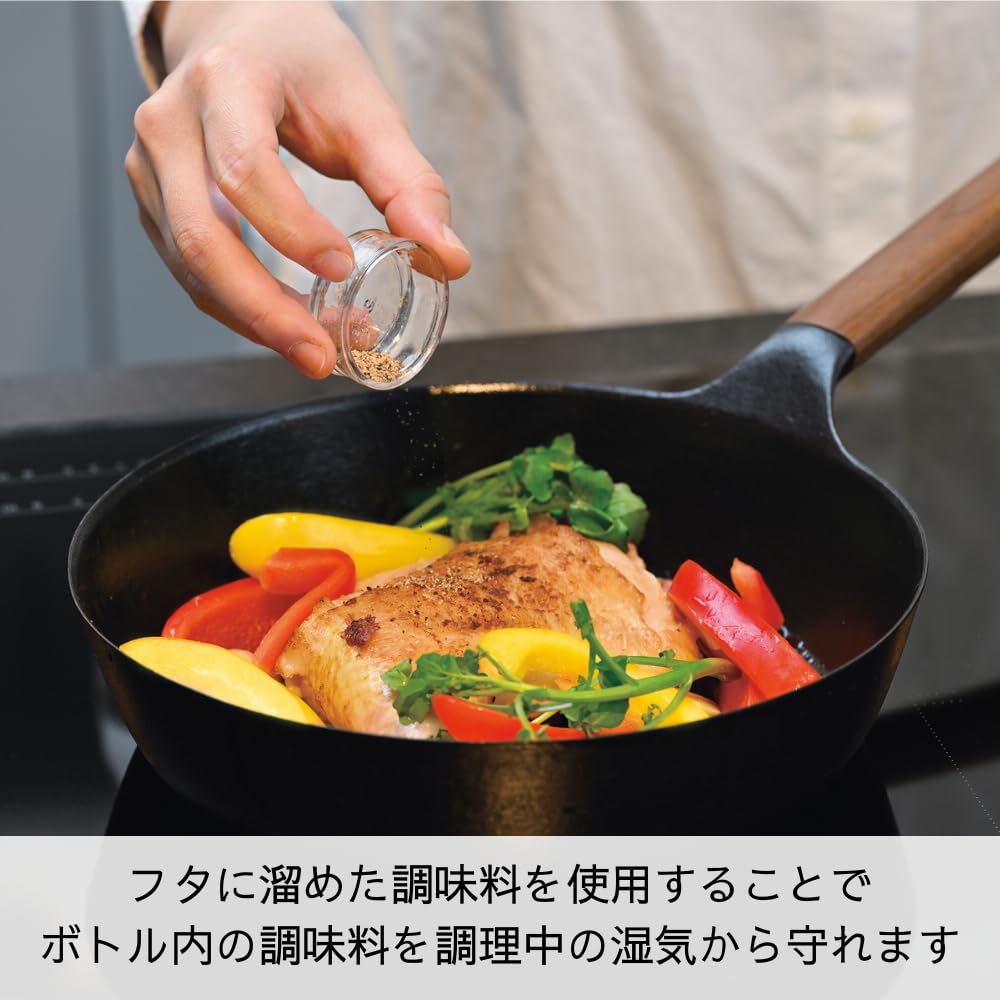 HARIO Spice Mill, Sesame Seed Only, 150ml Capacity, Pale Gray, SMGN-150-PGR