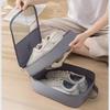 Travel Shoe Bag Portable Dustproof Waterproof Storage Pouch With Mesh Window For SneakersSports ShoesLuggage Gym Use