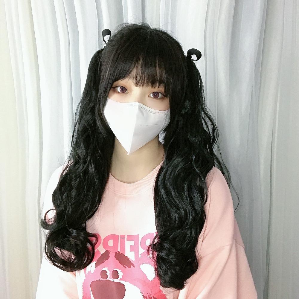 Кудрявый стиль, зажим для волос, длинный синтетический накладной волос, новый волнистый хвост