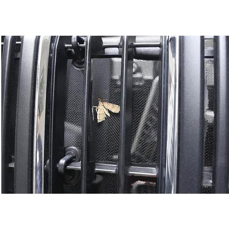 2017 2018 Автомобильная сетка для защиты от насекомых, передняя решетка, вставка, сетка для Toyota Highlander Kluger, аксессуары, 6 шт./компл.