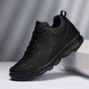 Leather Sneakers Women's New Leather Waterproof Women's Casual Shoes Black Soft-soled Lightweight Running Shoes
