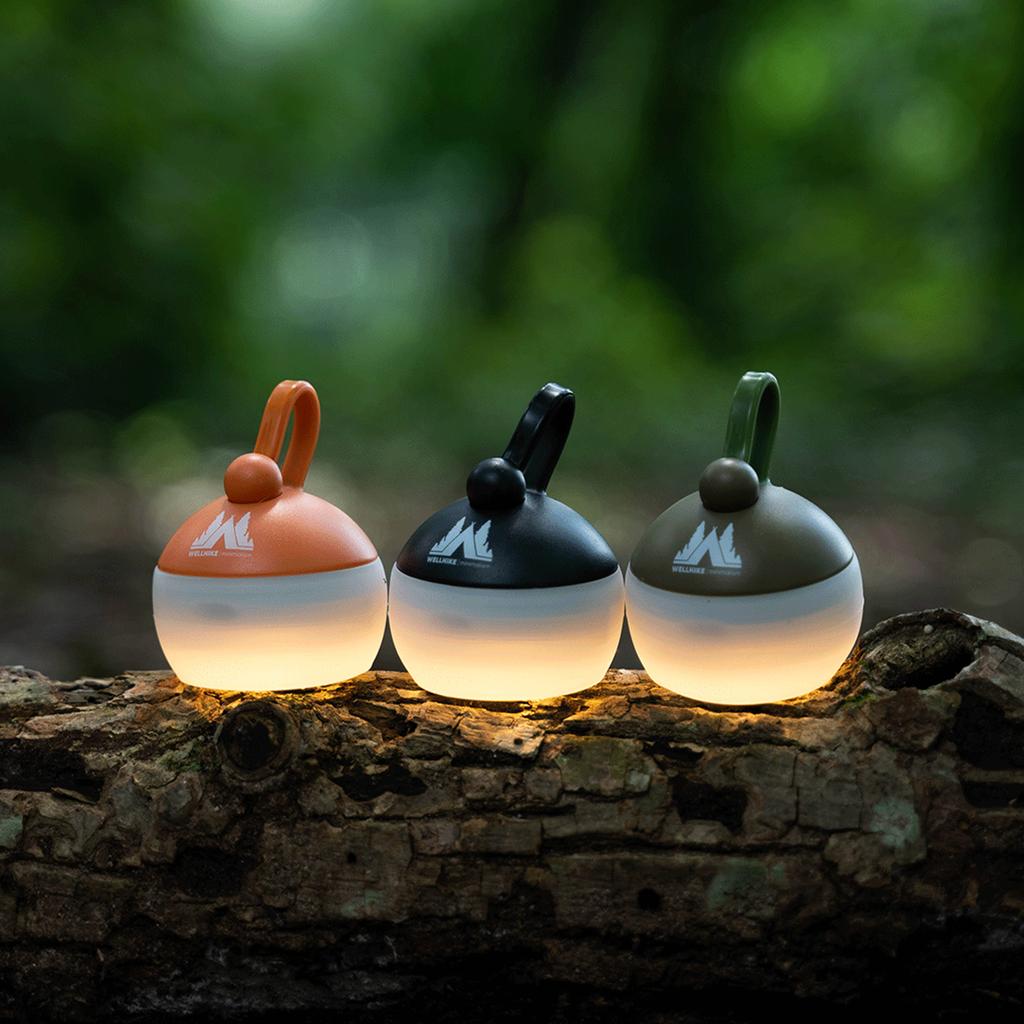 Mini Camping Tent Light Rechargeable Outdoor Hiking Night Fishing Hanging Lamp for Camping/Hiking/Fishing/Emergency