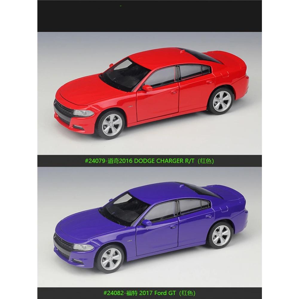 Welly 1/24 2016 Dodge Charger R/T Сплав Масштабная Модель Автомобиля Литьевой Металл Статическая Миниатюрная Модель Автомобиля Коллекция Детская Игрушка Машинка