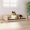 VidaXL Dog Bed 95.5x65.5x28 Cm Solid Pine Wood 821457