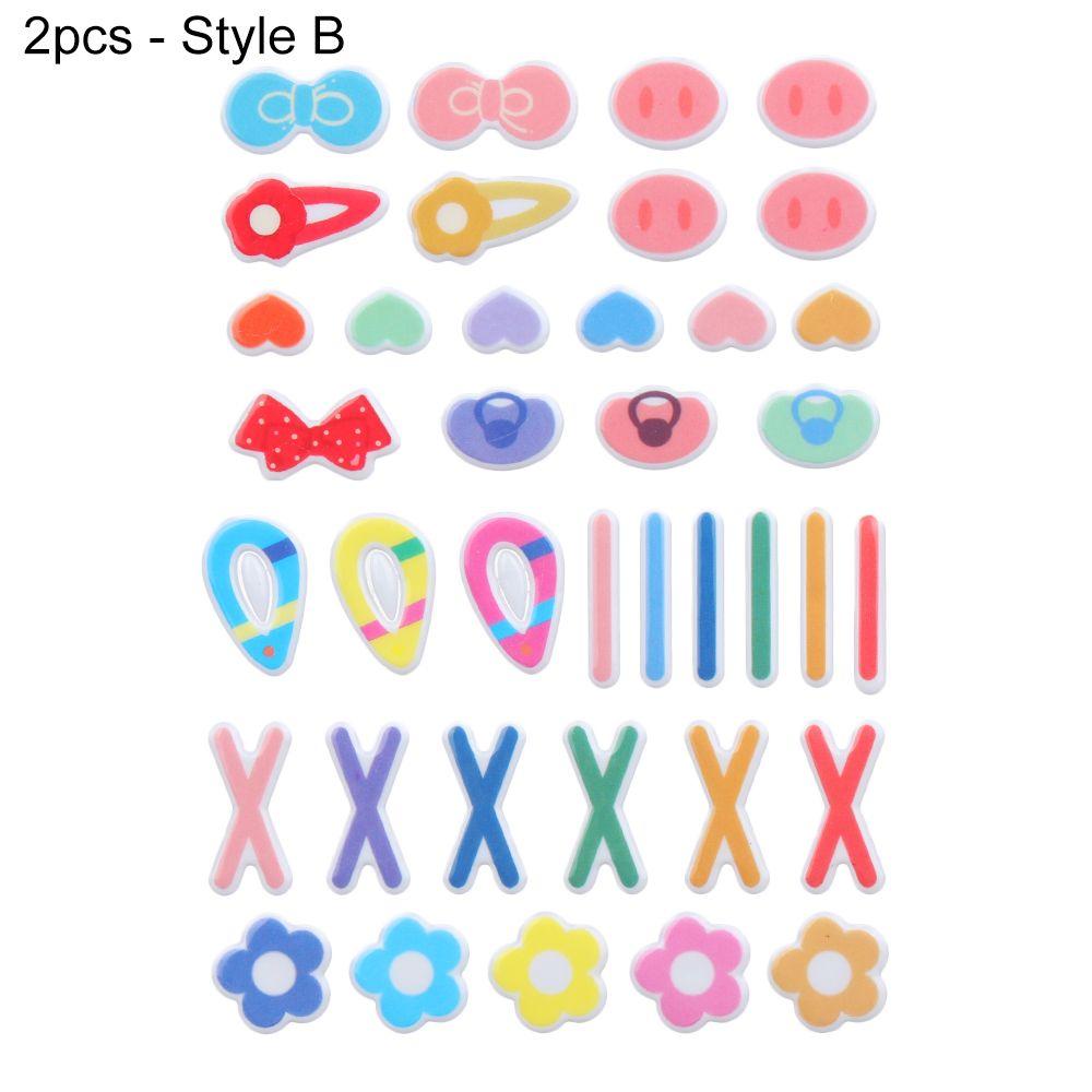 Kids Gift Cartoon Gifts 3D Scrapbooking Decoration Cute Bubble Stickers Card issuance doll Sticker