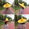 Decorations Wedding Costume Show Straw Wear Straw Hat Halloween Cosplay Hat Mexican Pompom Hat