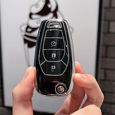 Чехол для ключей из ТПУ, откидной чехол для дистанционного ключа автомобиля для Chevrolet Chevy Cruze Blazer Monza Malibu Aveo Captiva Spark, брелок