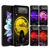 Чехол для телефона Scorpion Zero Sub Mortal Kombat для Samsung Galaxy Z Flip 7 6 5 4 3 5G Flip7 Flip6 Flip5 Flip4 Flip3 Черный Fund
