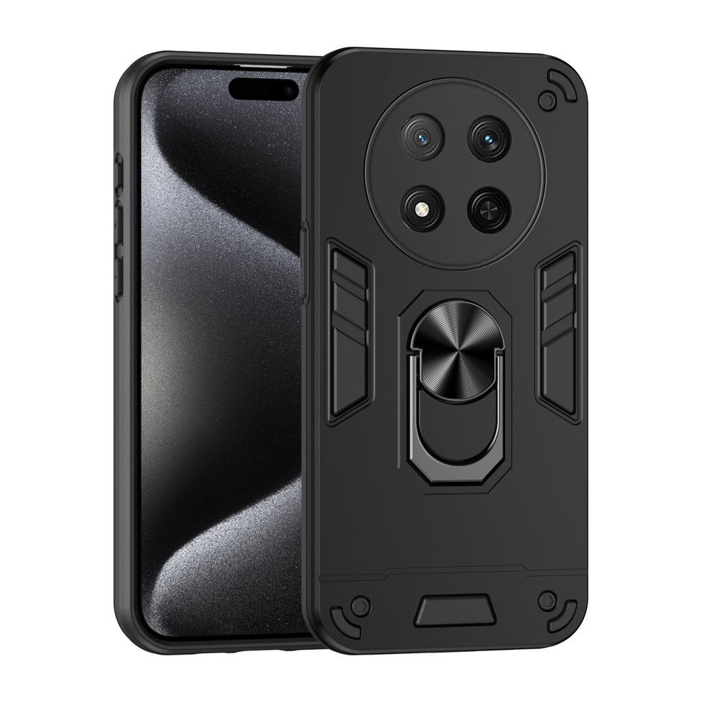 Противоударный чехол с военной броней для Honor Magic 7 Lite Magic7 Pro X9c Защитная крышка Подставка-кольцо Держатель Fundas Coque