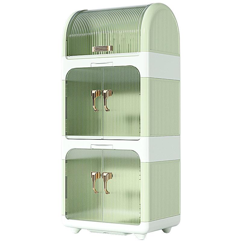 Kitchen Bowl and Cutlery Rack with Dustproof Lid – Storage for Bowls, Plates, Dishes, and Chopsticks