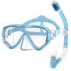 RIOROO Snorkel Swimming Underwater Snorkel Dry Snorkeling Tempered Wide Field of Easy UV Suitable for and Ages Includes Japanese Instructions Kids'