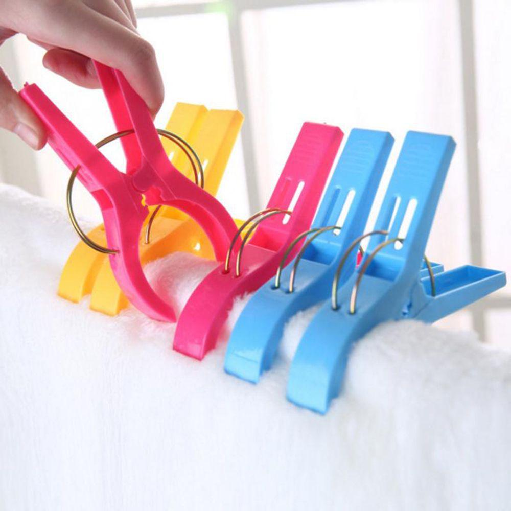 Retaining Laundry Organization Cloth Clothes Pins Clothes Pegs Beach Towel Clamp Clothes Clip