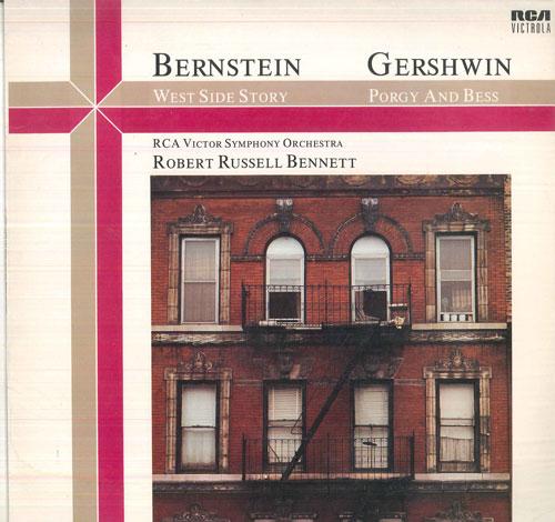 Виниловая пластинка ROBERT RUSSELL BENNETT, RCA VICTOR - Гершвин - Беннетт Симфоническая картина VL84505 RCA VICTROLA США Классика Б/у