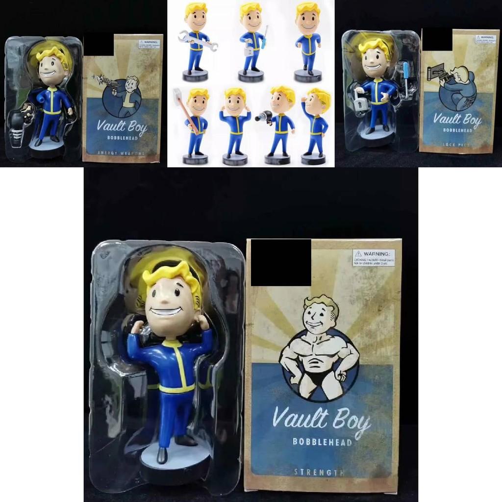 Detailed Vault Boy Fallout Mini Statue Handcrafted Display Piece