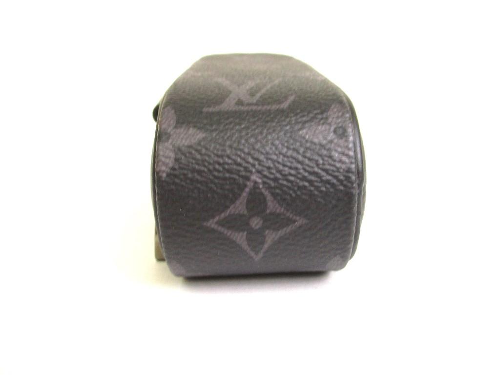 Подлинный футляр для мячей для гольфа LOUIS VUITTON Monogram Eclipse Andrews #9689, восстановленный