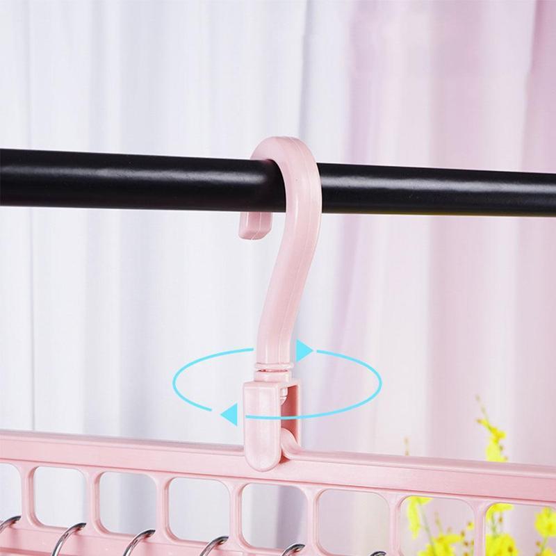 1шт 9 отверстий бытовая вешалка для хранения складная вешалка с вращением на 360 градусов волшебная вешалка