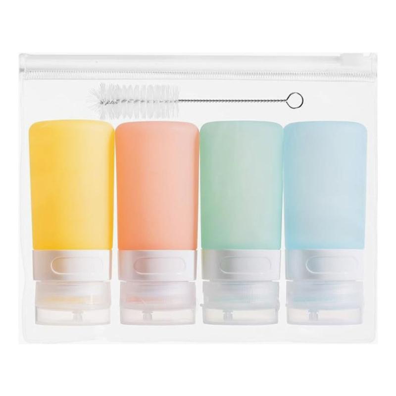 Пластиковые контейнеры для заправки салатов для ланч-боксов Герметичные и портативные бутылочки для соусов Безопасные контейнеры для хранения продуктов