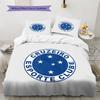 Cruzeiro Pattern Bedding Quilt Set  Home Decoration  Gift (1 * duvet cover + 2 * pillowcase  without core)