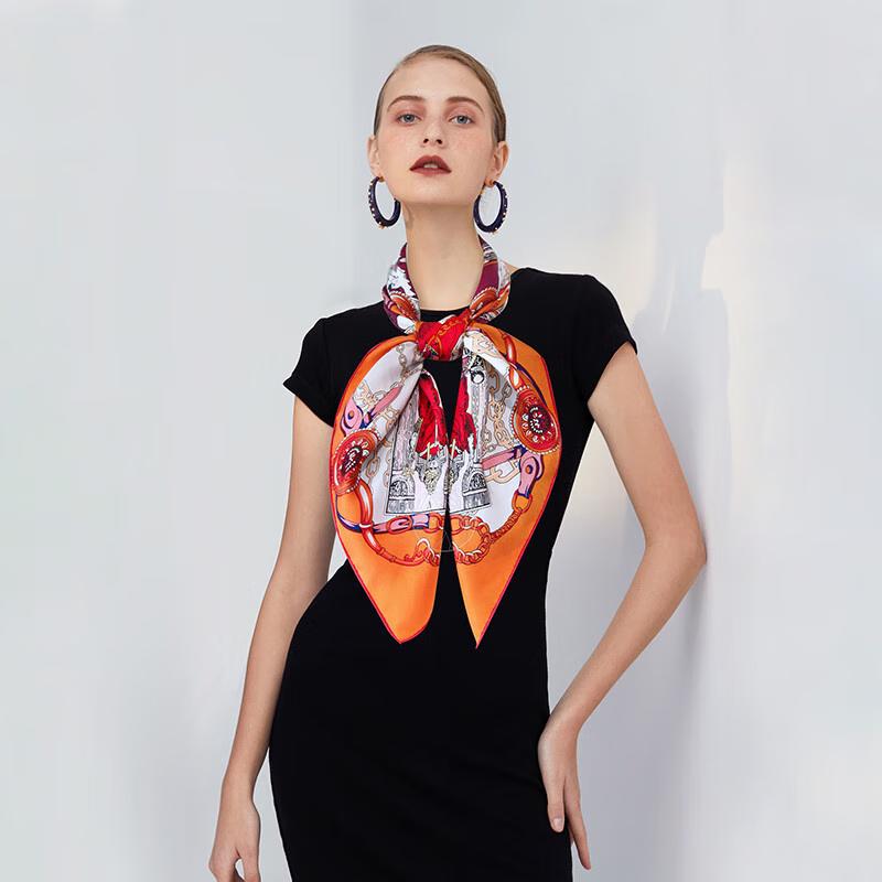 Aurora Heart of Tarot 90x90cm Mulberry Silk Scarf